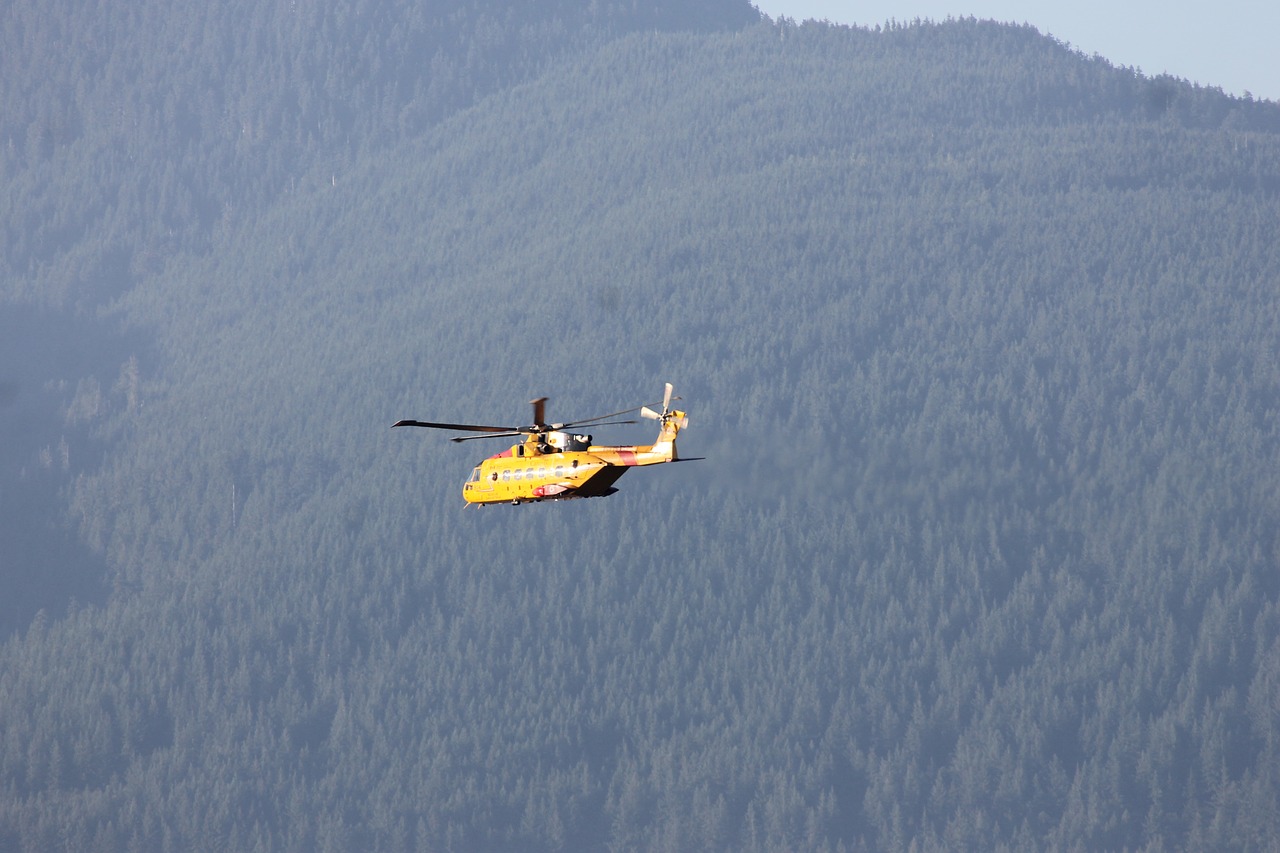 helicopter vancouver canada free photo