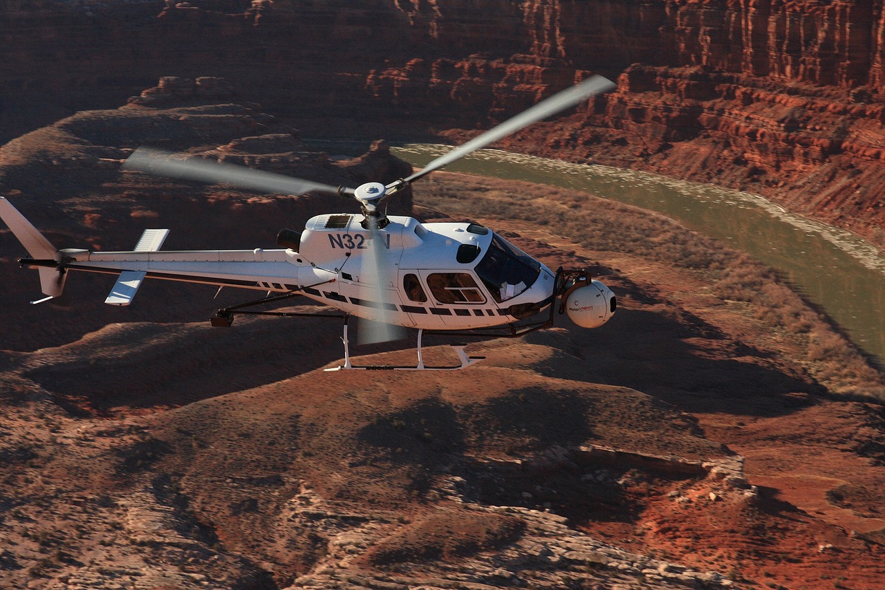 helicopter utah state parks dead horse point state park free photo