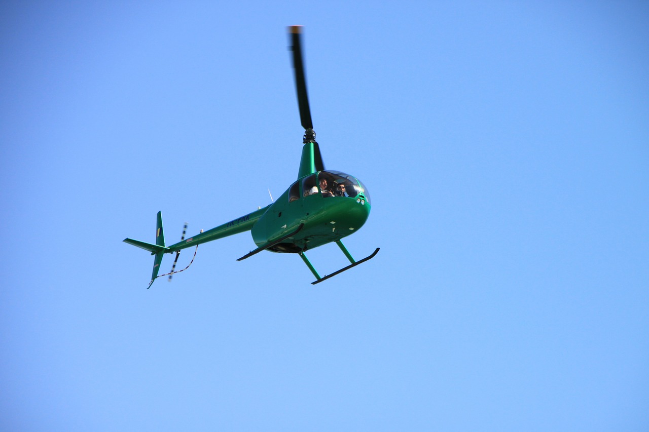 helicopter sky flying free photo