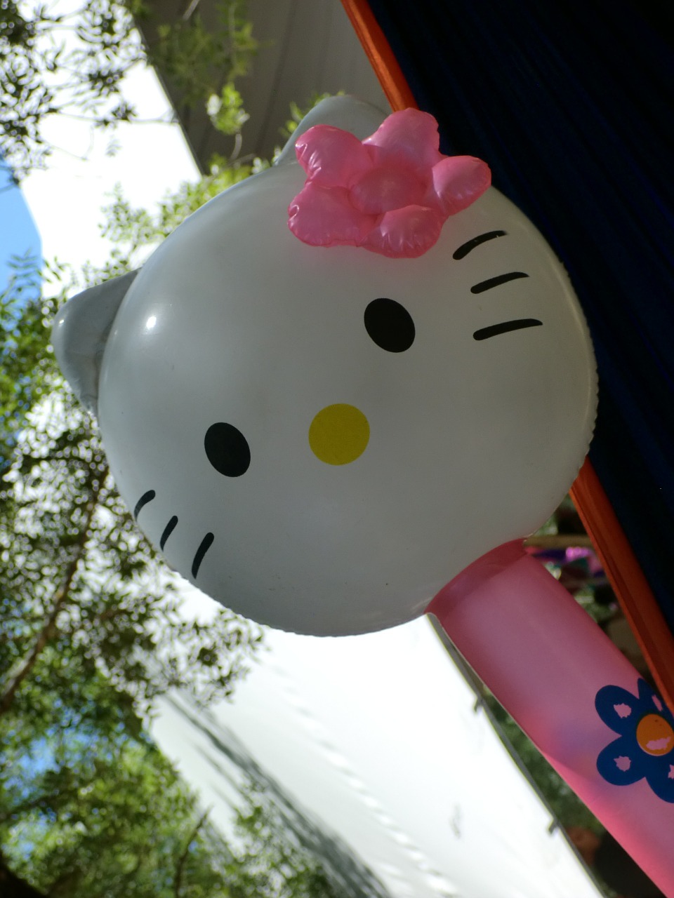 hello kitty balloon kawai free photo