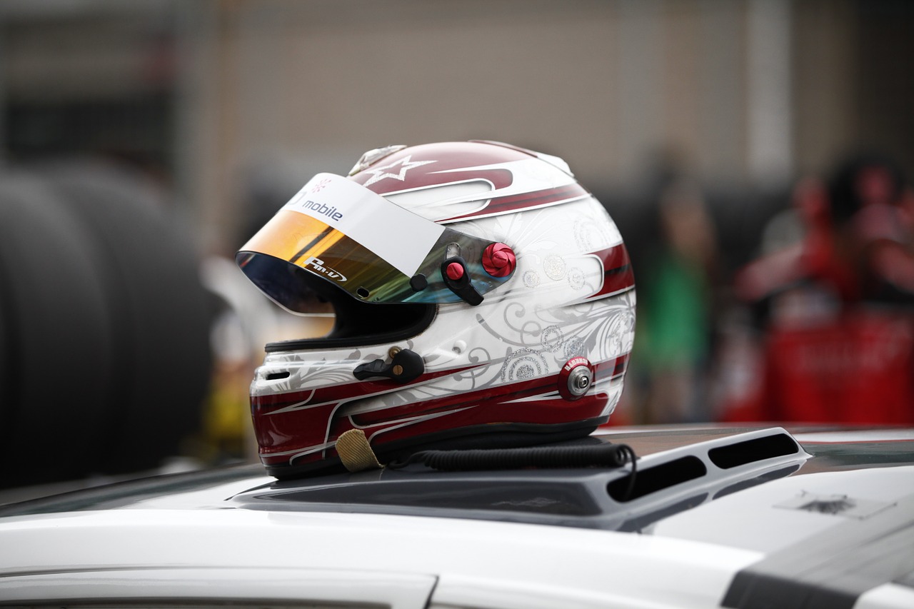 helmet racing motor sports free photo
