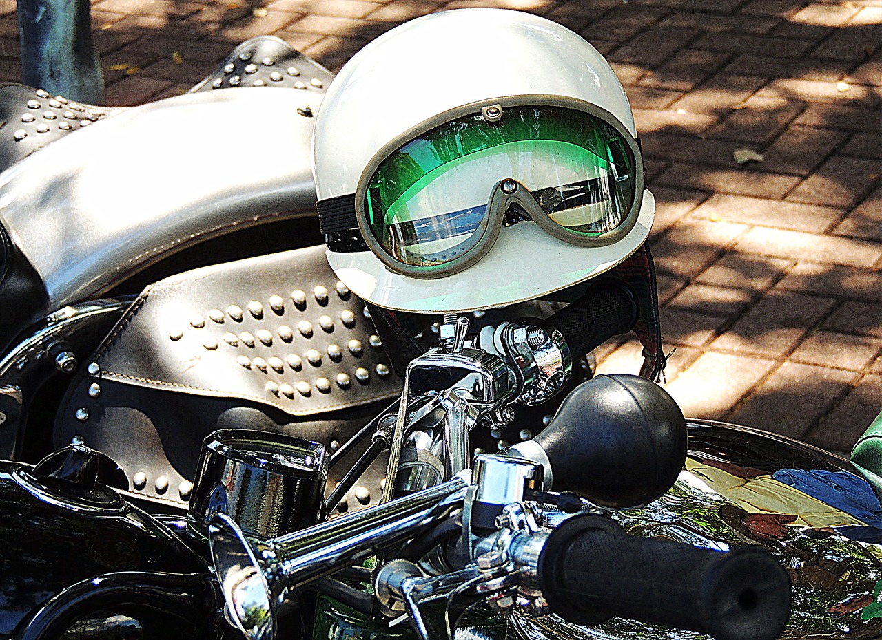helmet motorbike motorcycle free photo