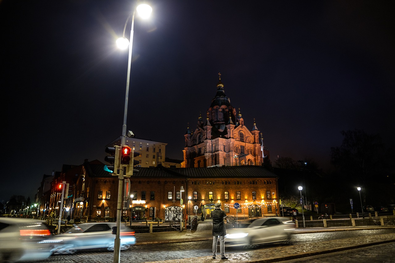 helsinki downtown historic free photo