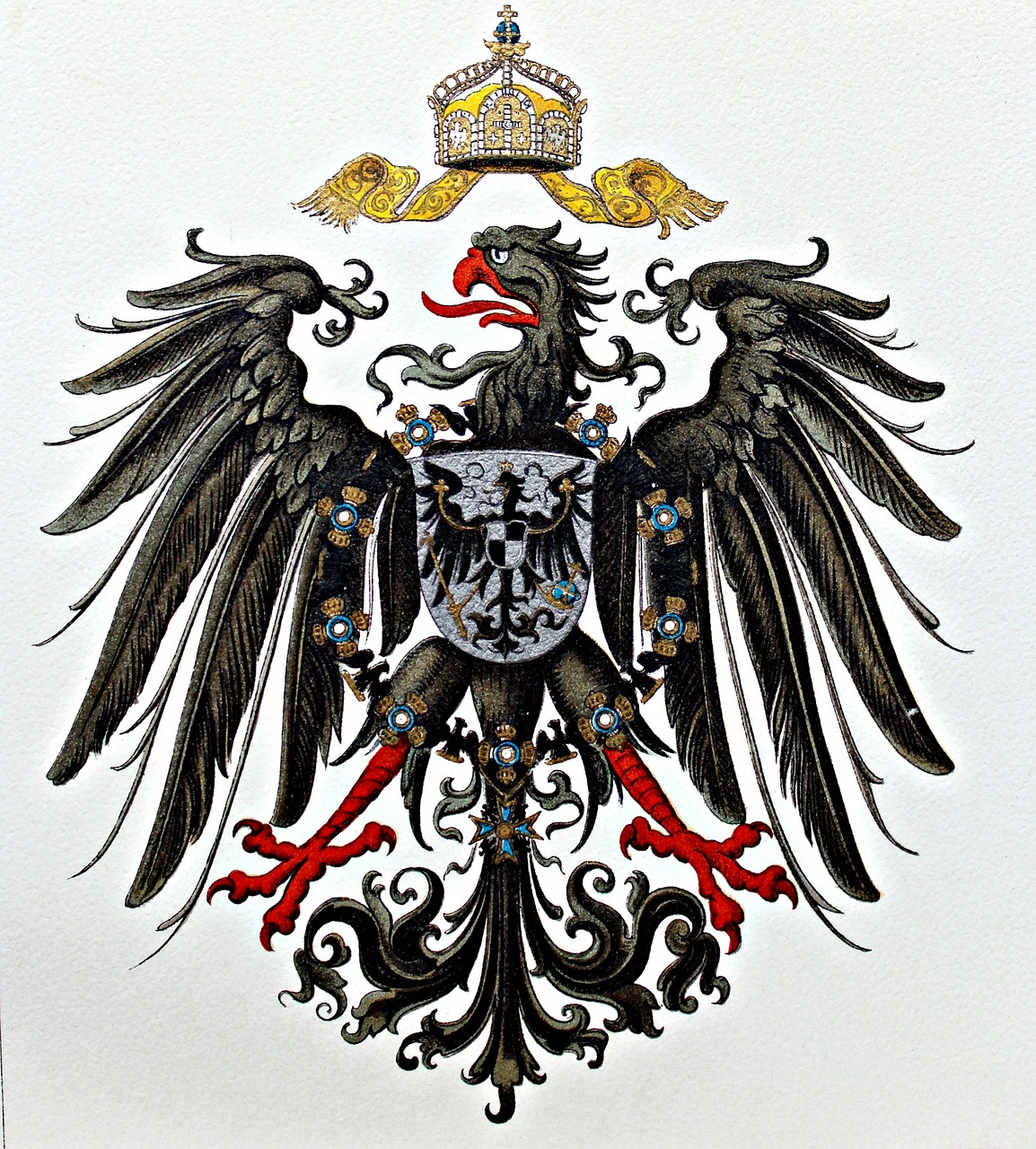 heraldry coat of arms eagle coat of arms free photo