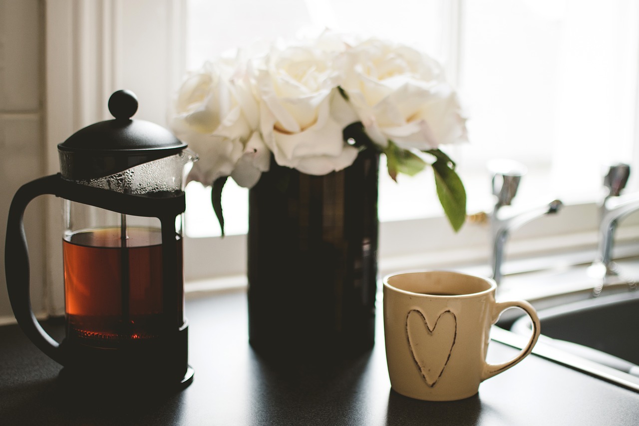 herbal tea morning free photo