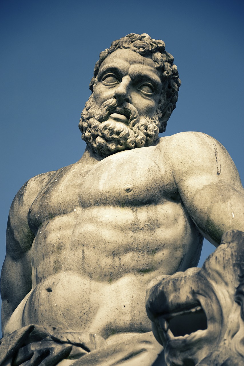 hercules statue greek ancient free photo