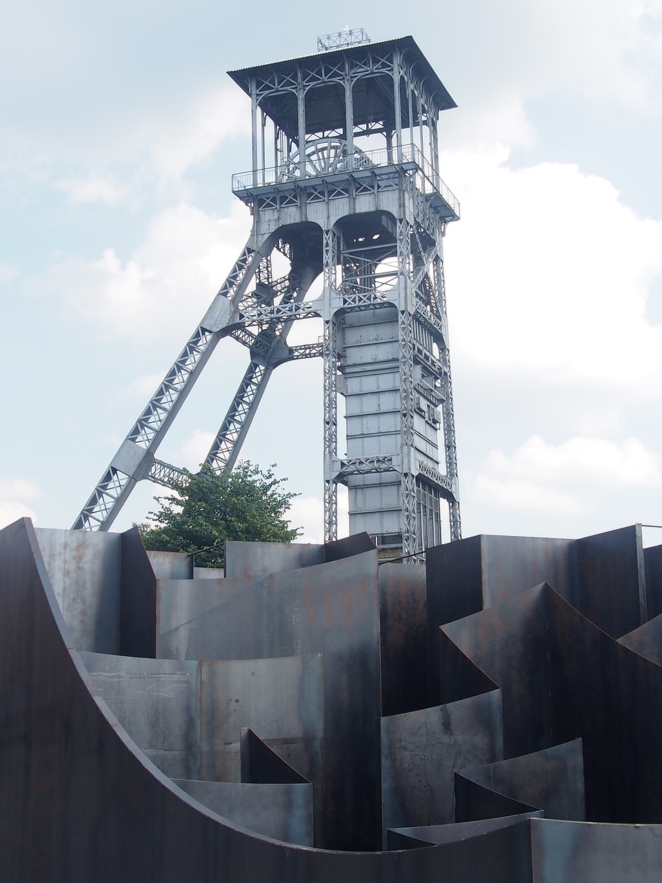 heritage coal shaft free photo