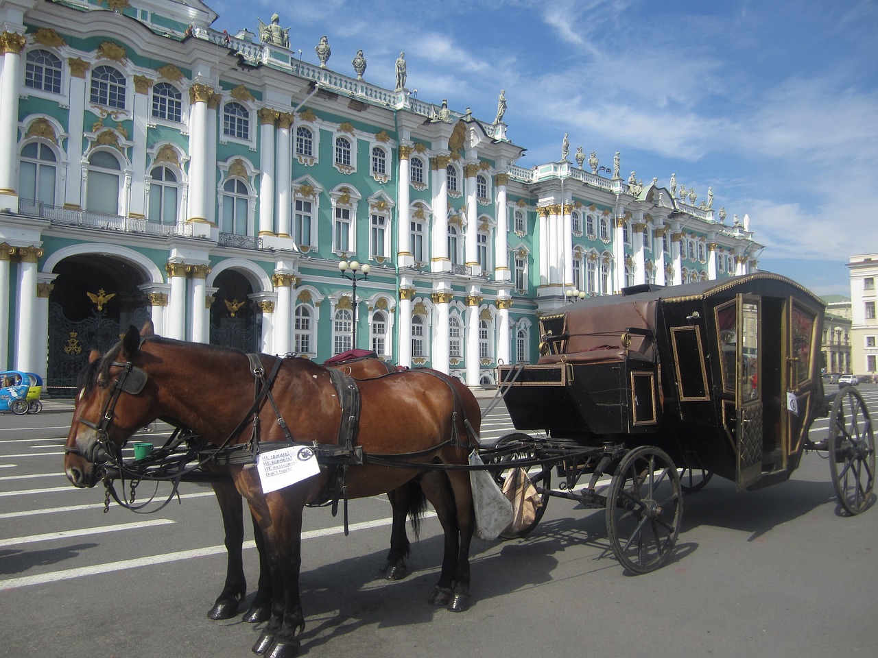 hermitage coach horse free photo