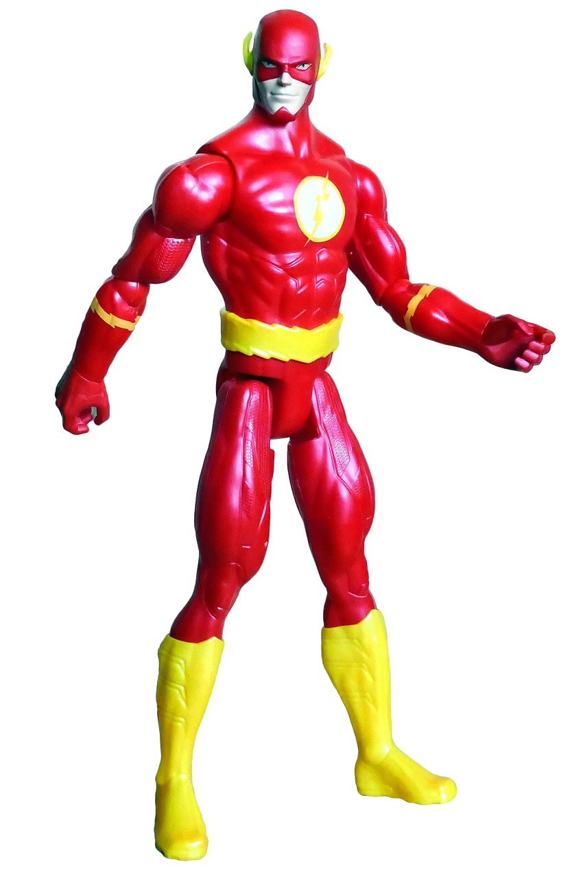 hero the flash strong free photo