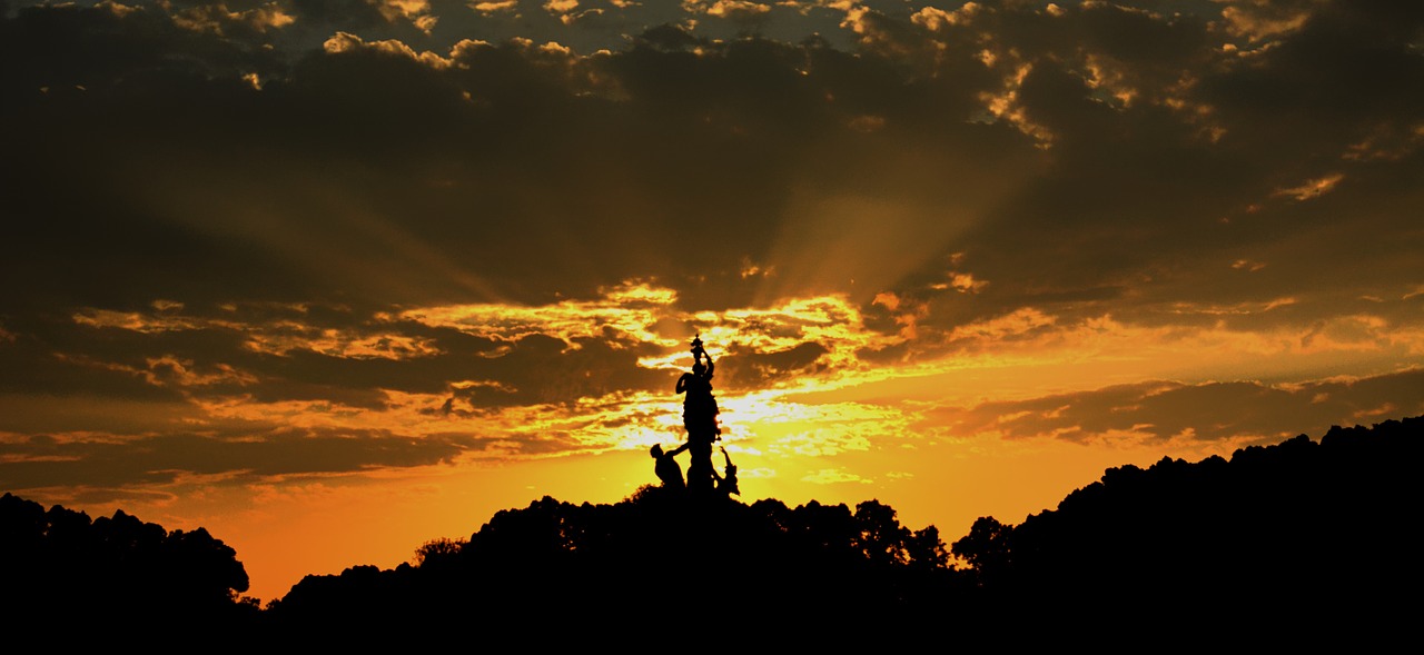 herrenchiemsee schloß herrenchiemsee sunset free photo