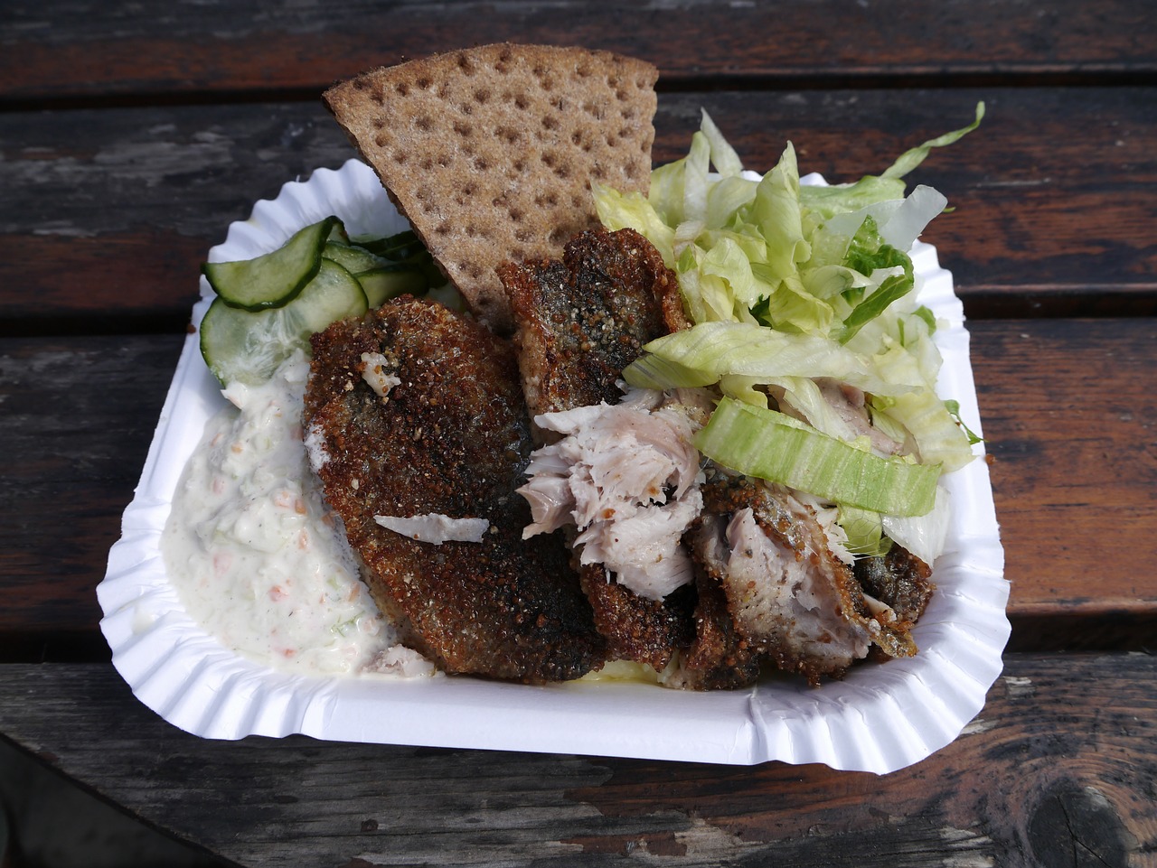 herring salad food free photo