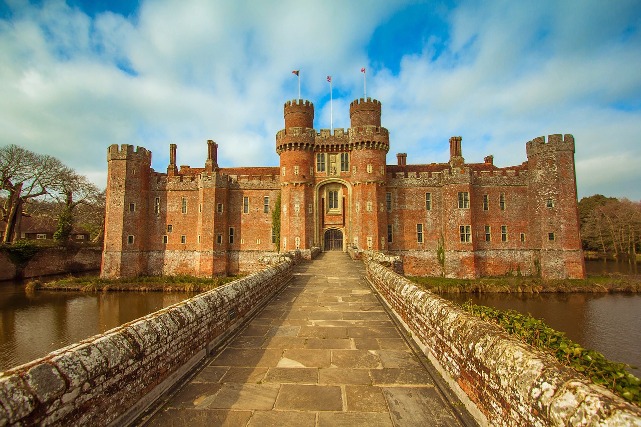 herstmonceux castle east sussex monument free photo