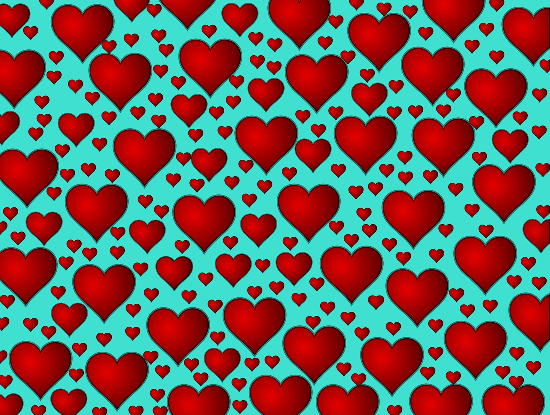 background sauermaul hearts 7 free photo