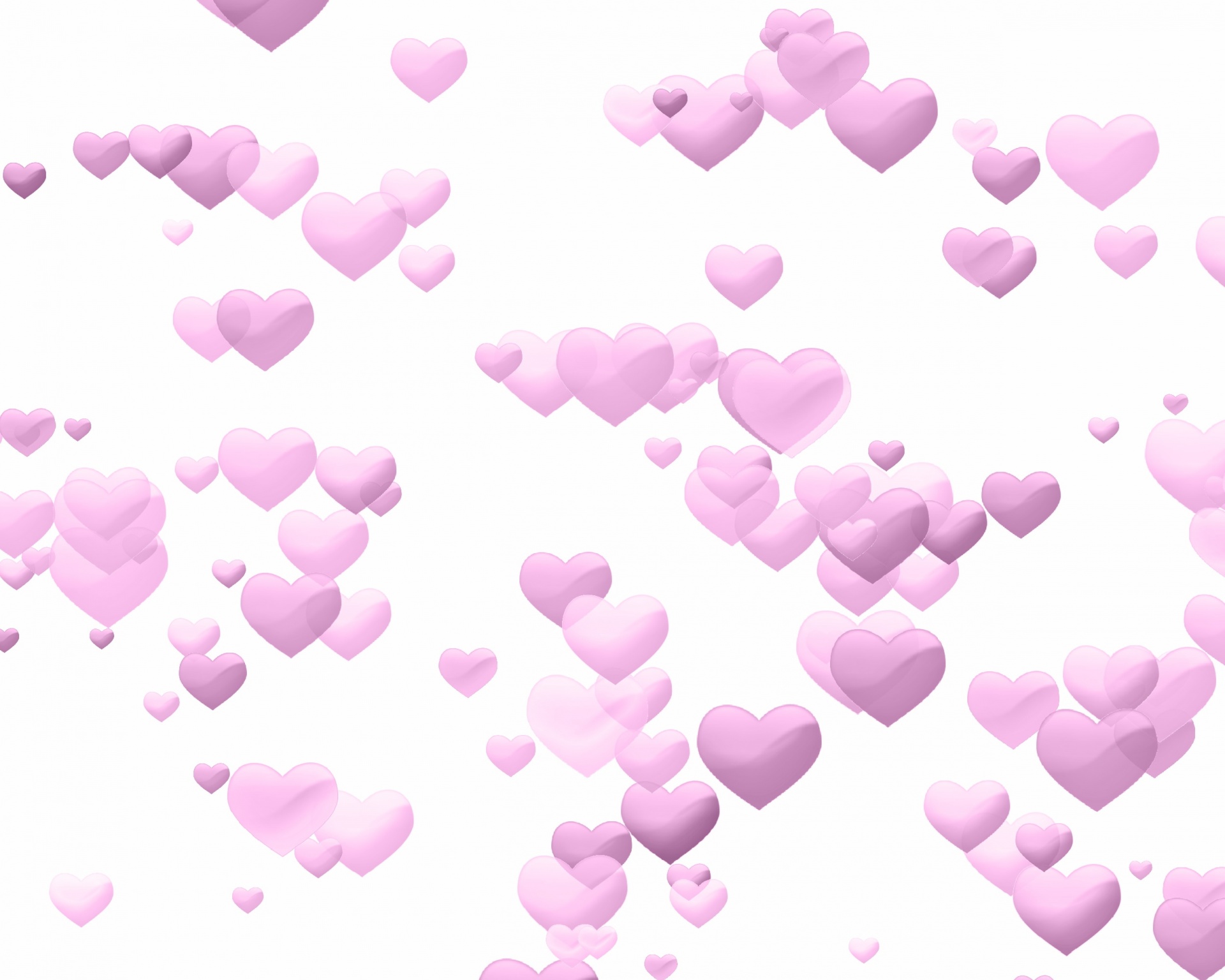 Hearts,pink,background,art,love - free image from 