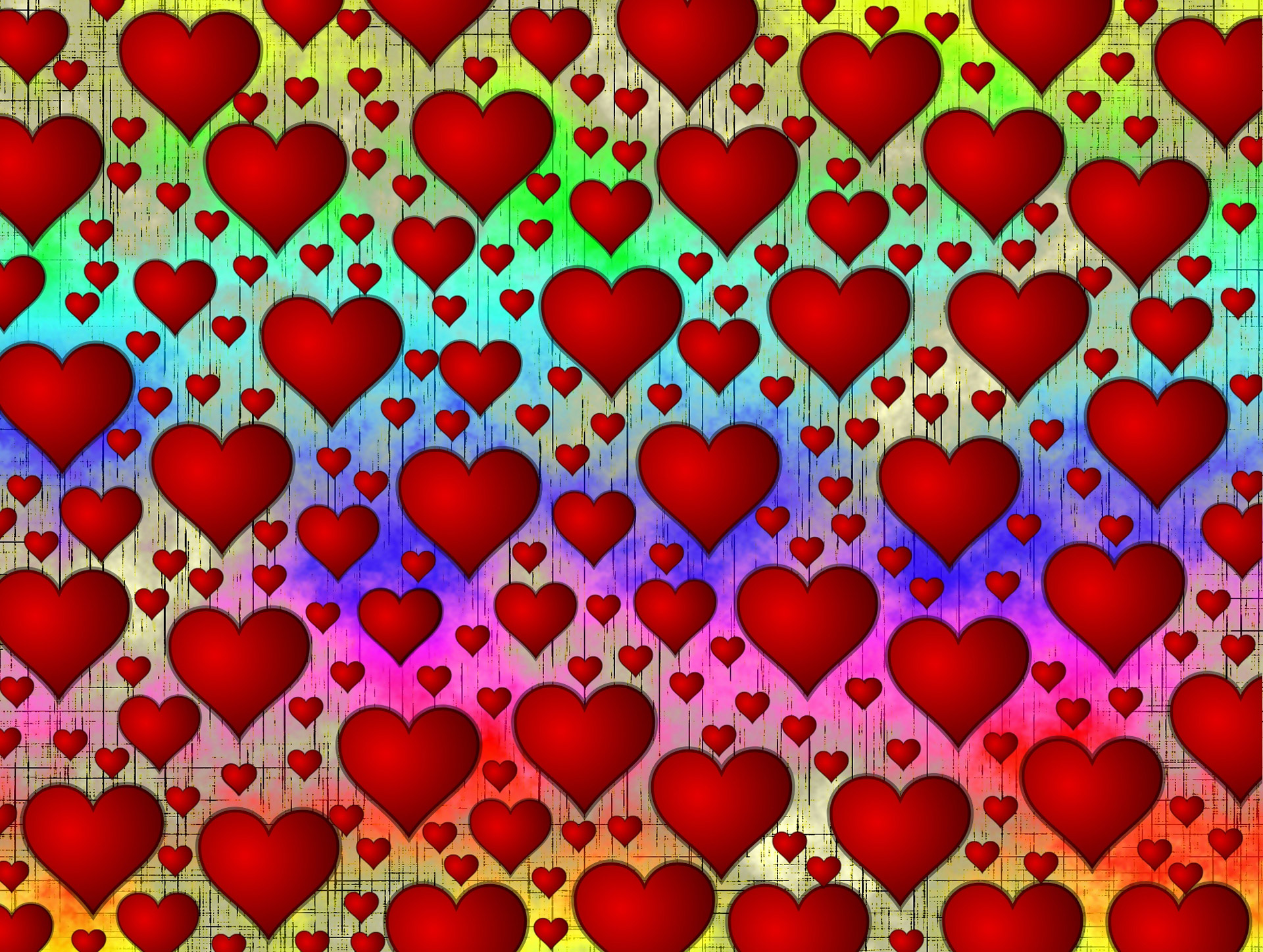 background sauermaul hearts 2 free photo