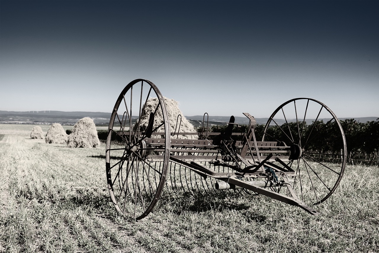 heusammler agriculture hay free photo