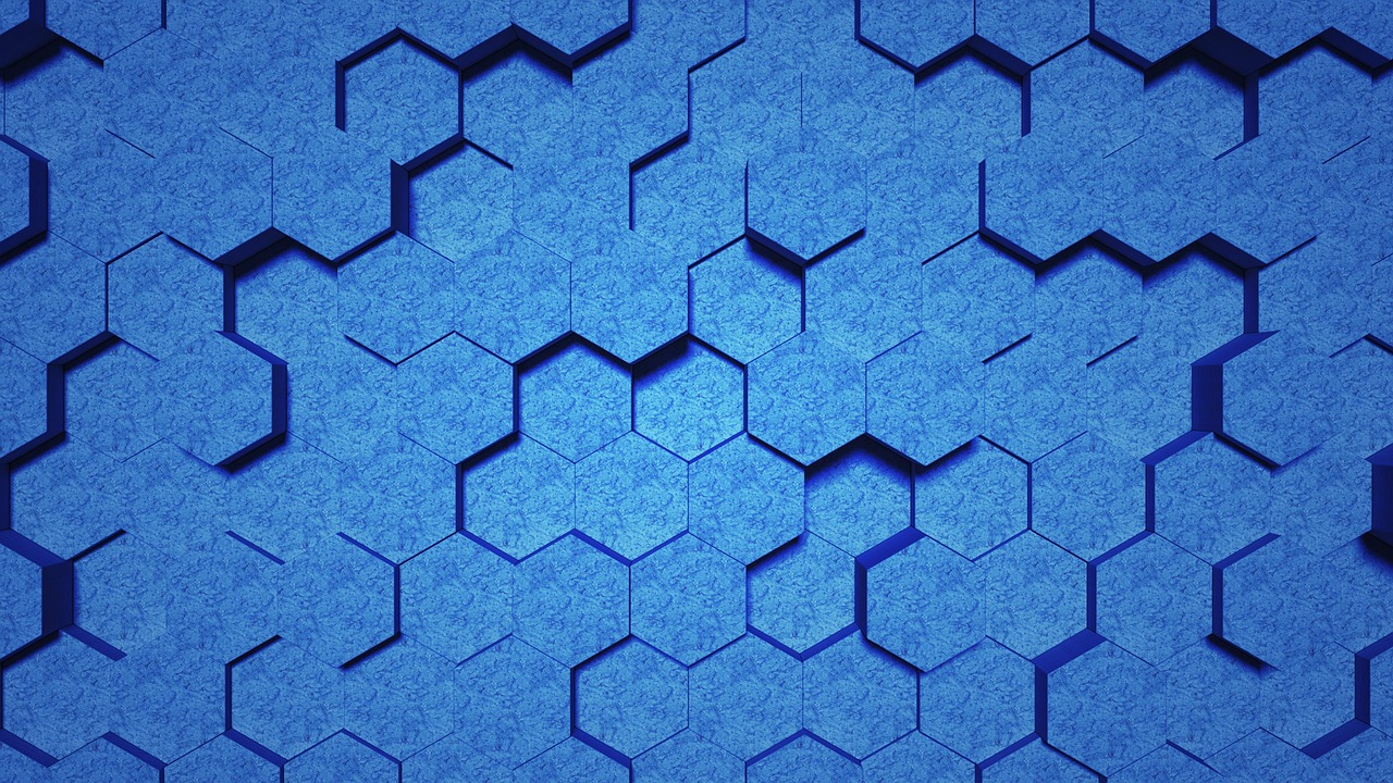 hex hexagonal grid free photo