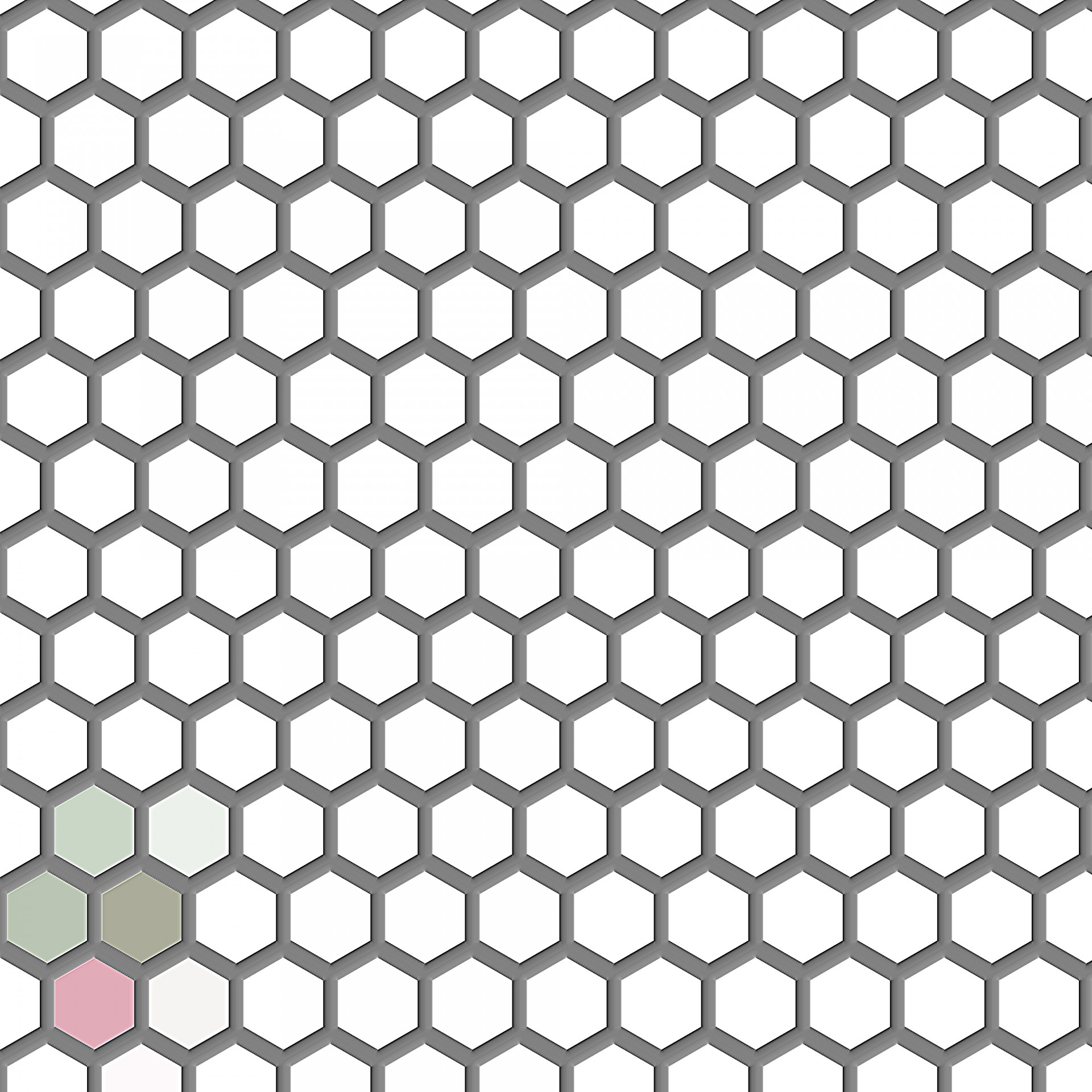 Пандора решетка шестиугольники