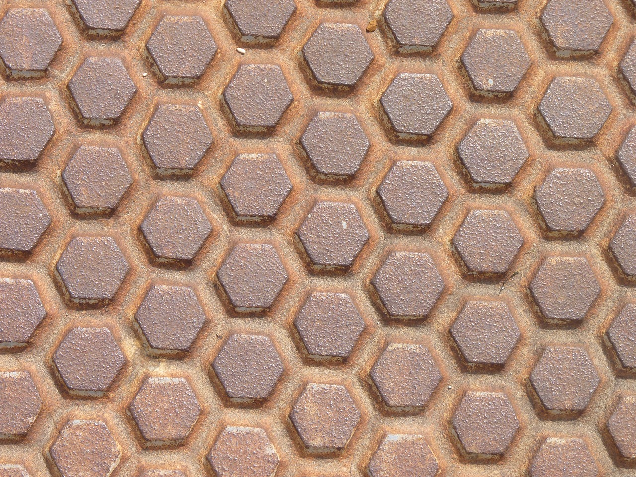 hexagon stainless metal free photo