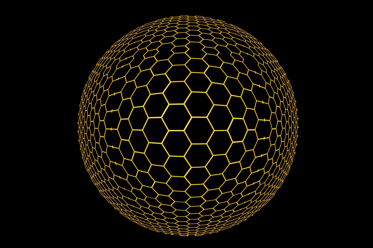hexagon  honeycomb  icon free photo