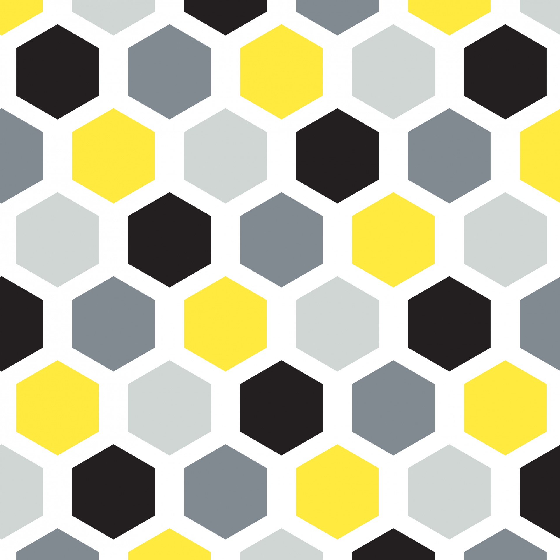 hexagon hex seamless free photo