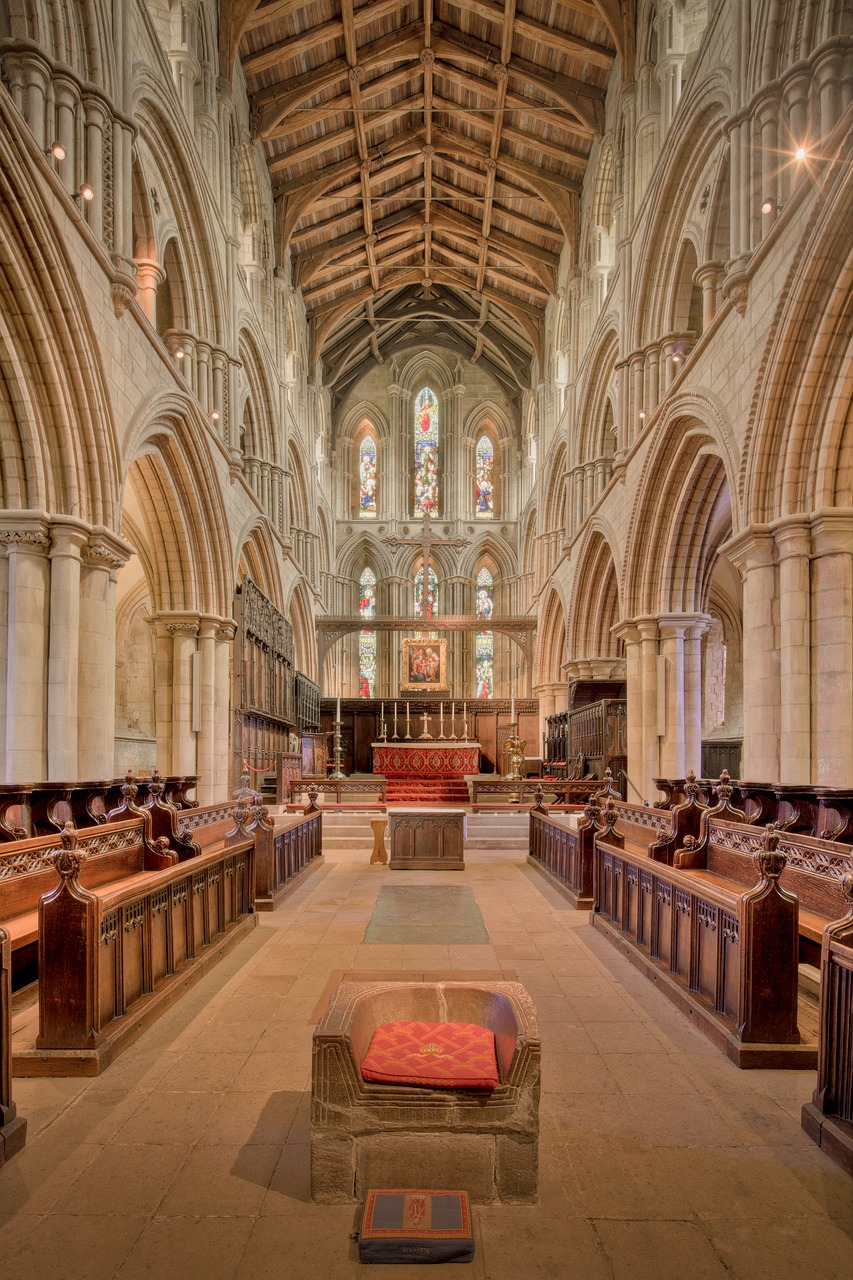 hexham abbey  hexham  abbey free photo