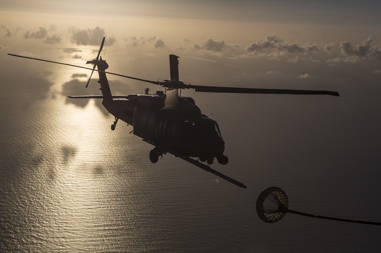 hh-60g pave hawk refueling air force free photo