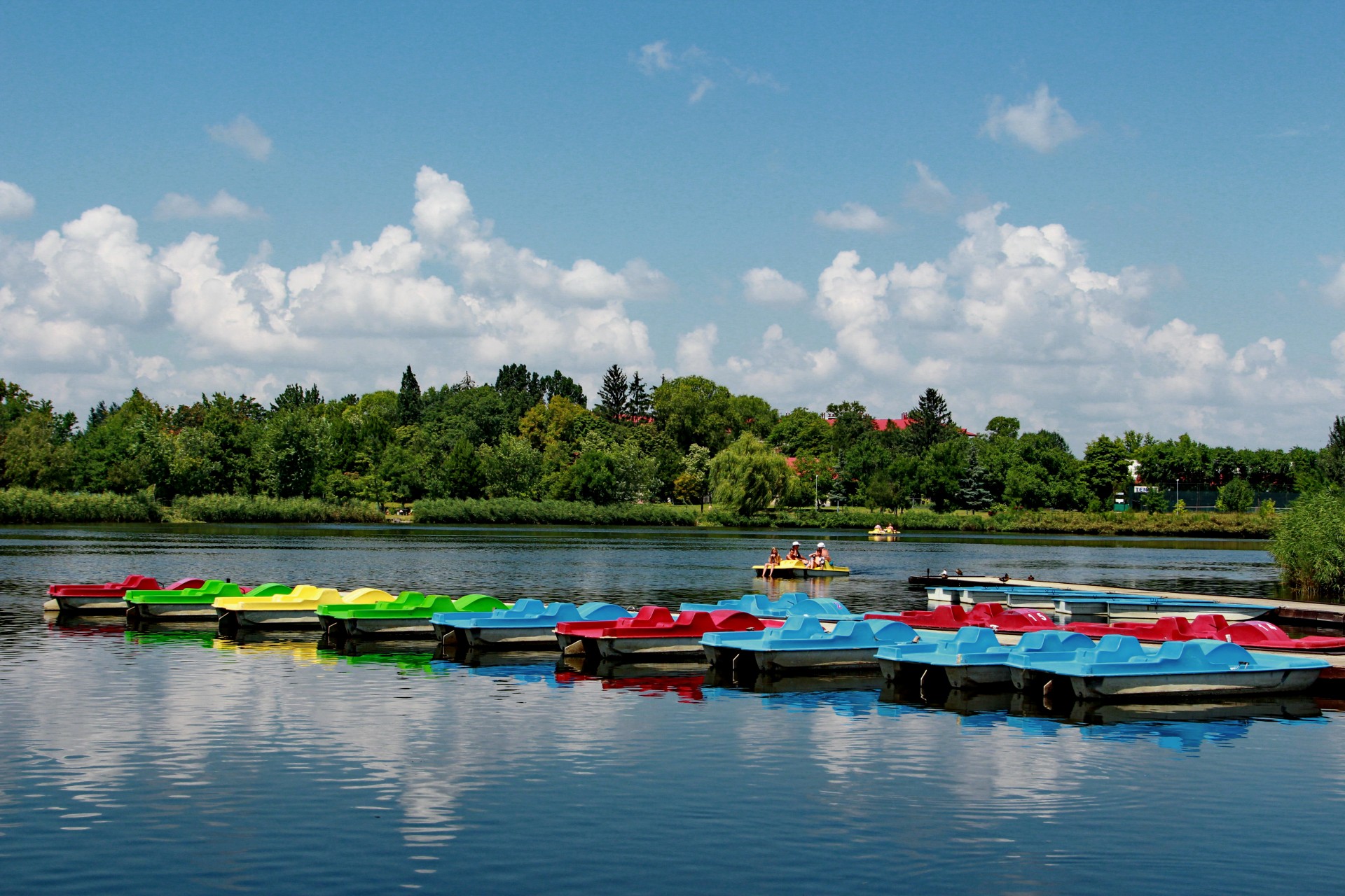 hajduszoboszlo lake water free photo