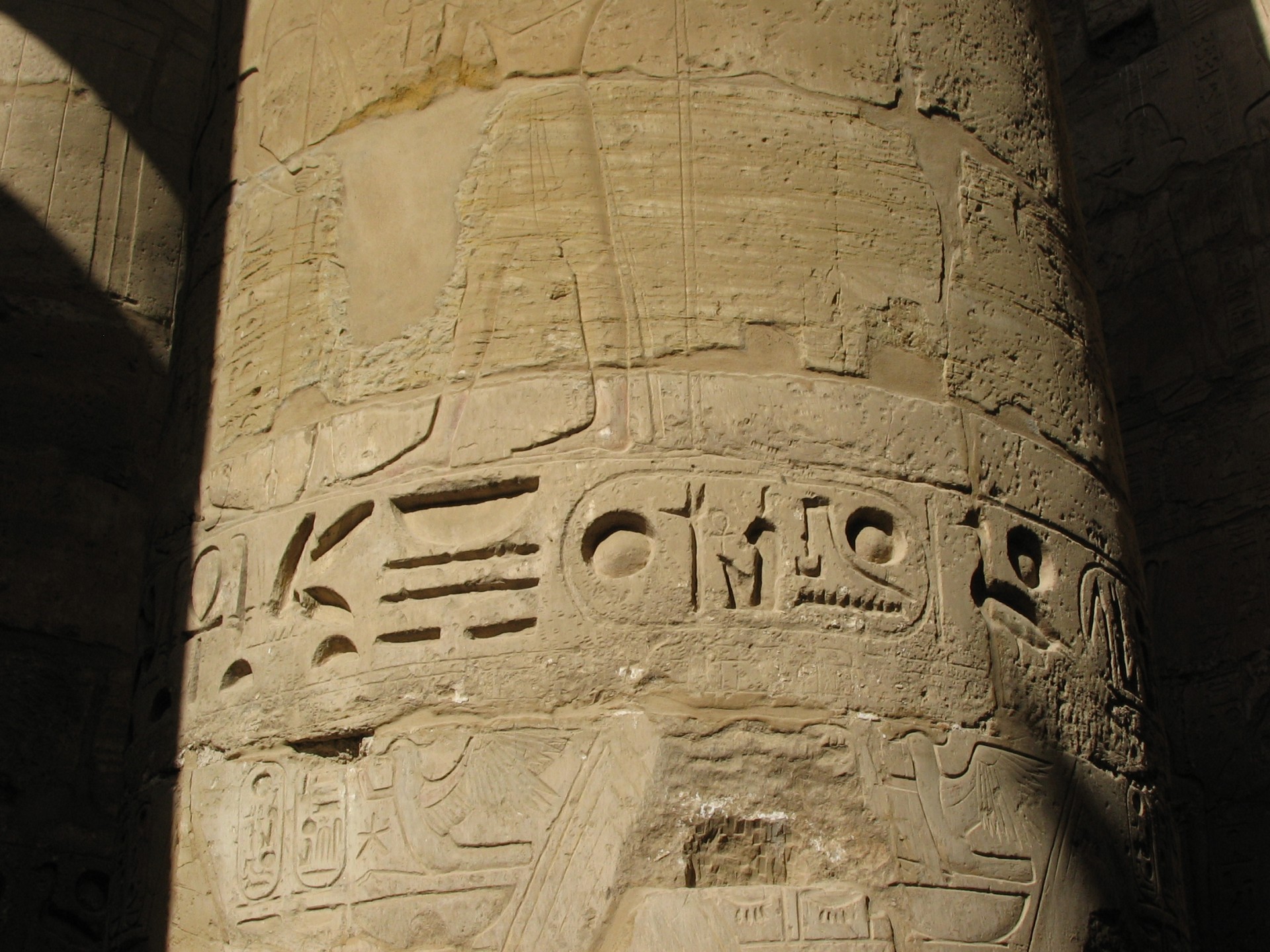 hieroglyphics egypt monument free photo