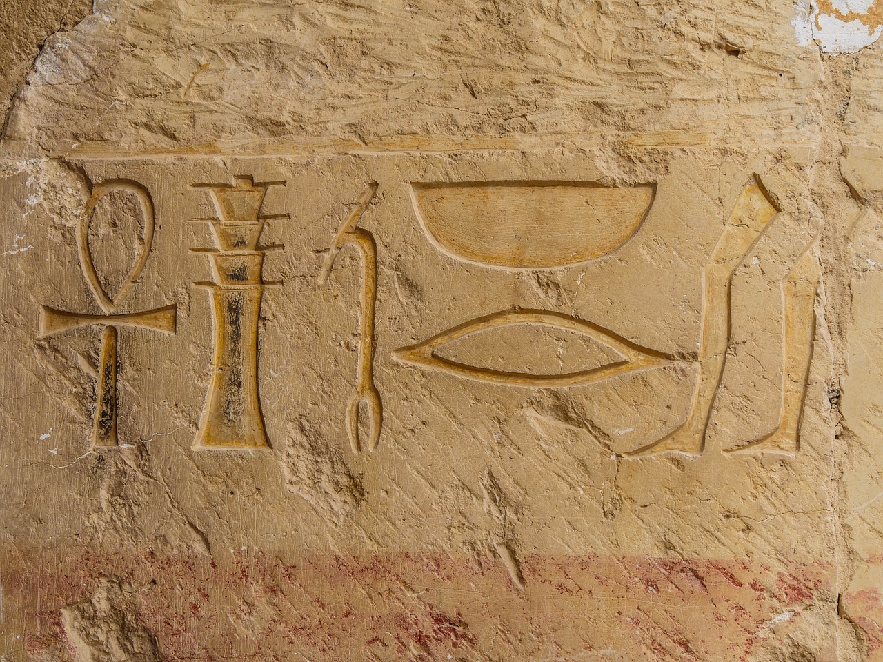 hieroglyphics antiquity archaeology free photo