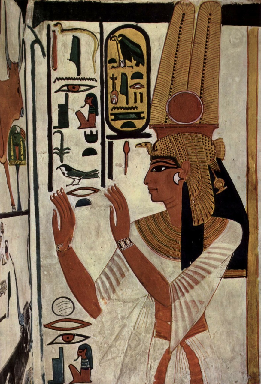 hieroglyphics goddess queen free photo