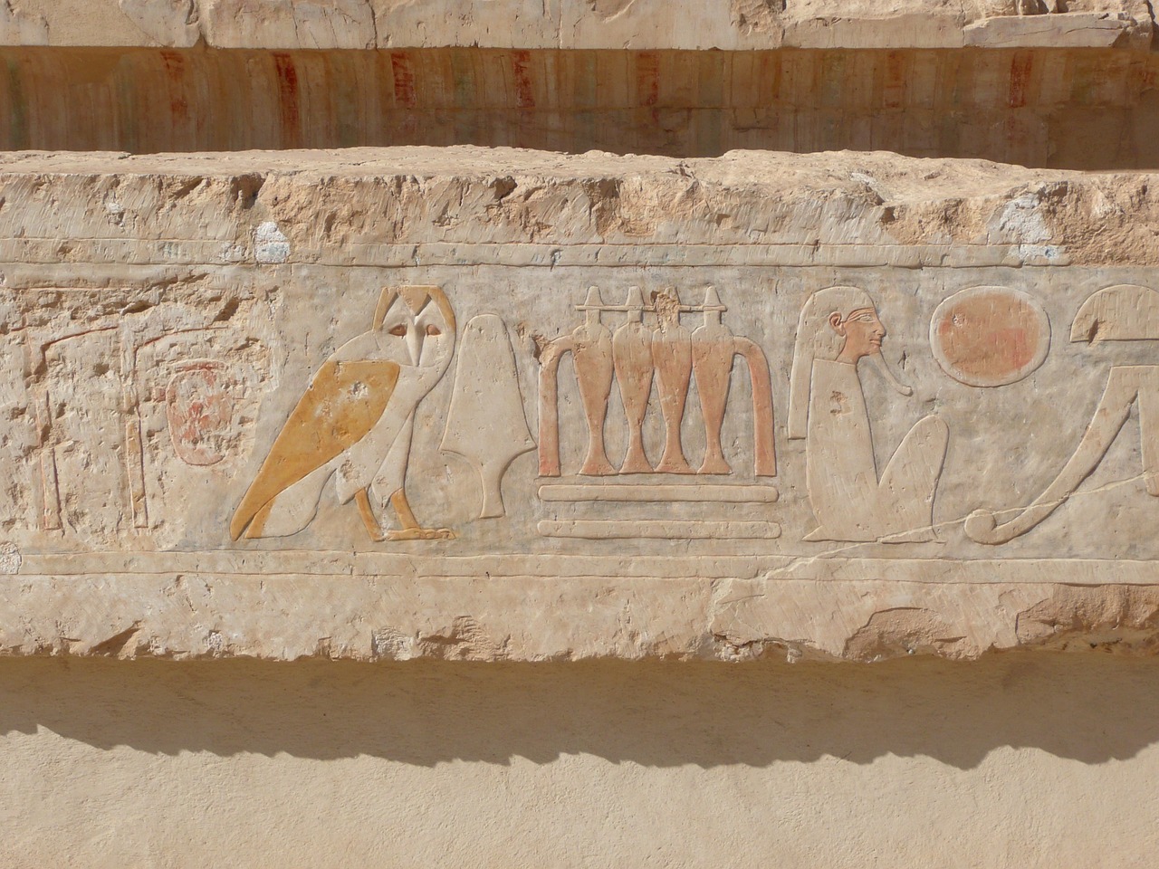 hieroglyphics egypt relief free photo