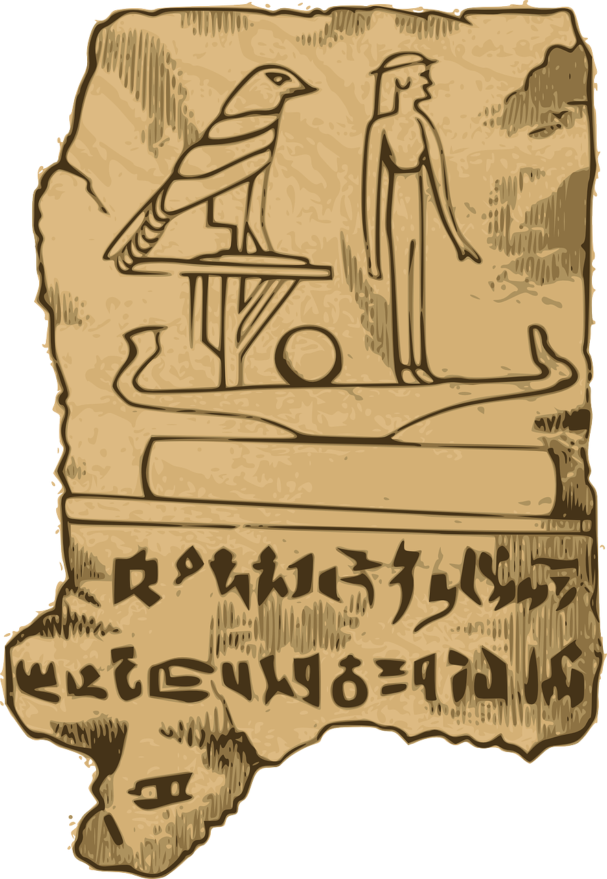 hieroglyphs papyrus ancient free photo