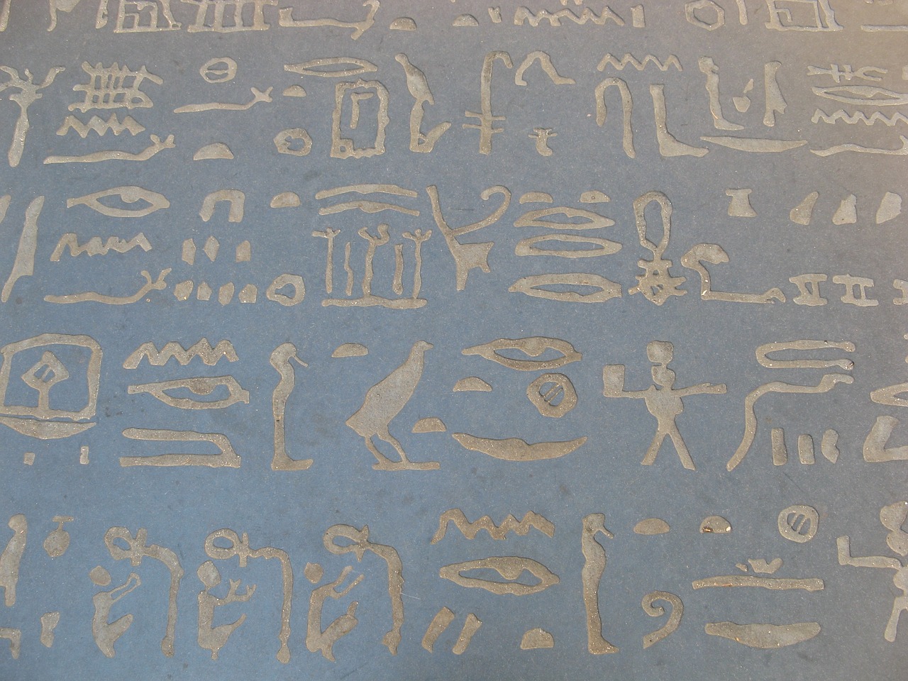 hieroglyphs egypt champollion free photo