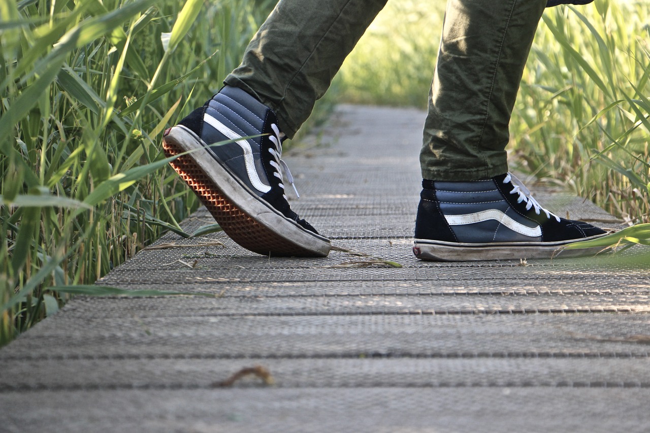 high grass walk relax free photo