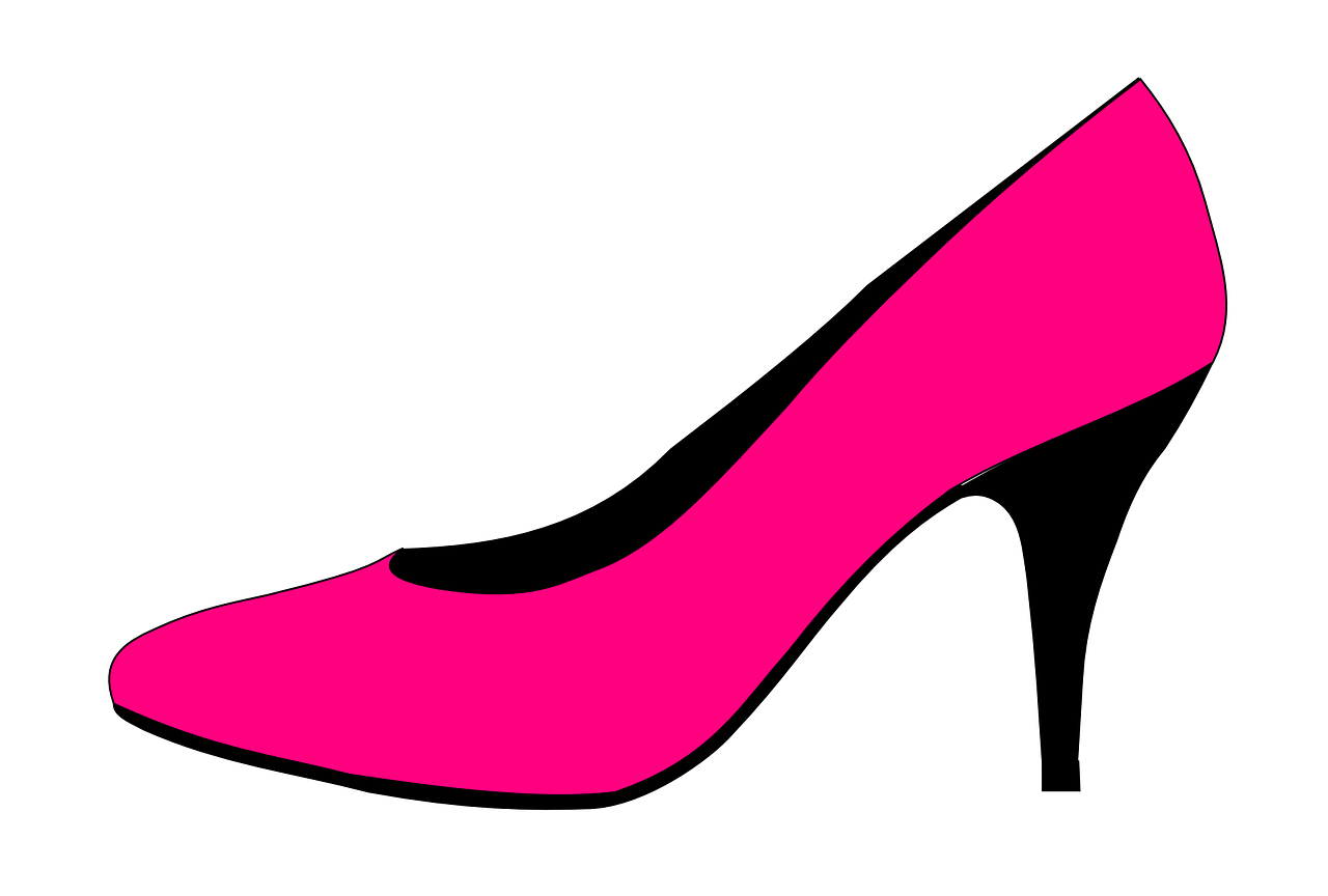 high-heel stiletto pink free photo