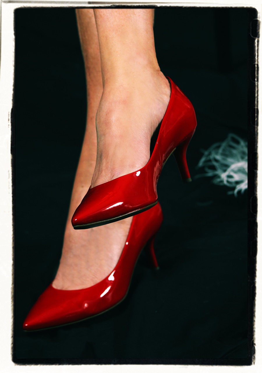 high heeled shoes woman shoes free photo