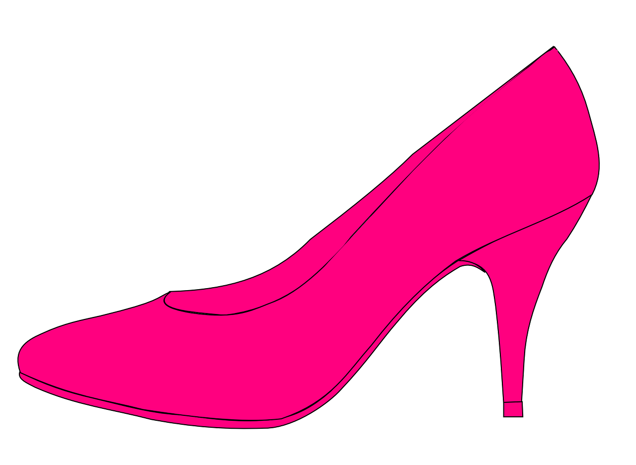 high heels pumps pink free photo