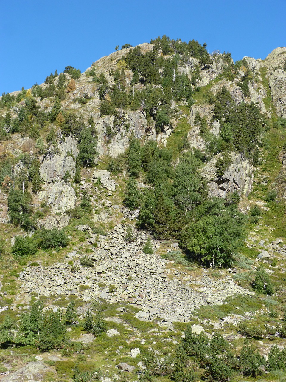 high mountain pyrenees round dish free photo