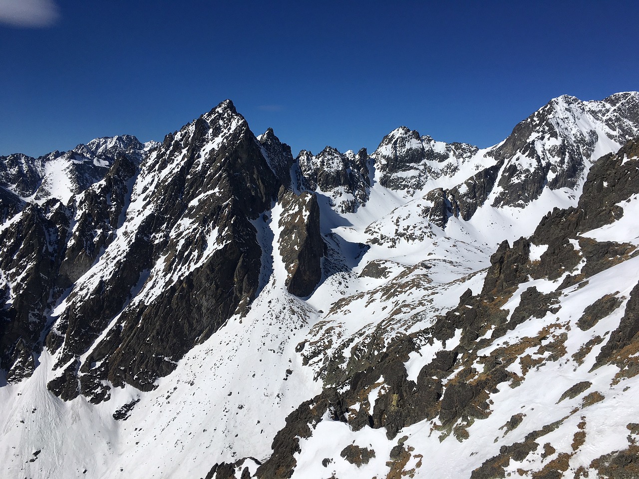 high tatras mountain peak free photo