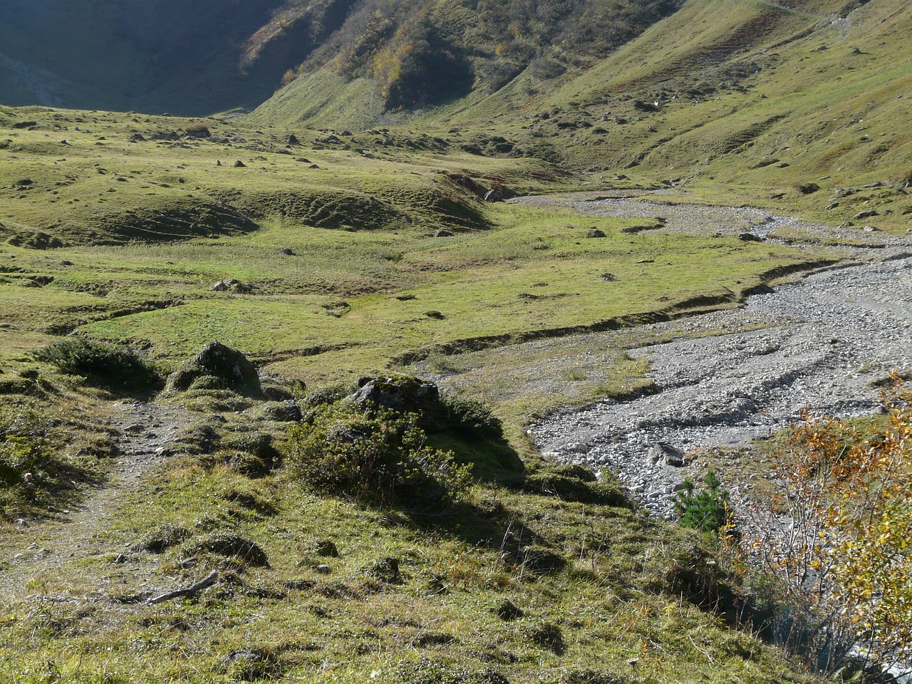 high valley valley landscape free photo