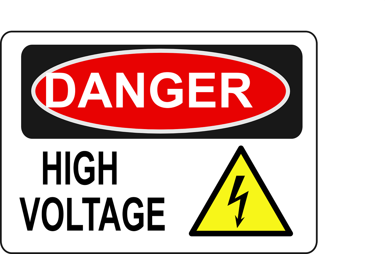 high voltage danger electric free photo