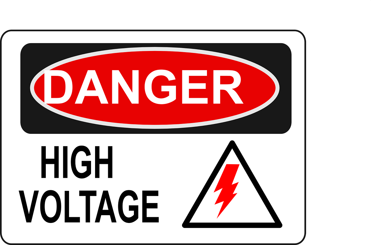 high voltage danger electric free photo
