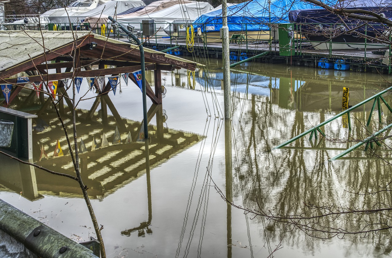 high water flood port free photo