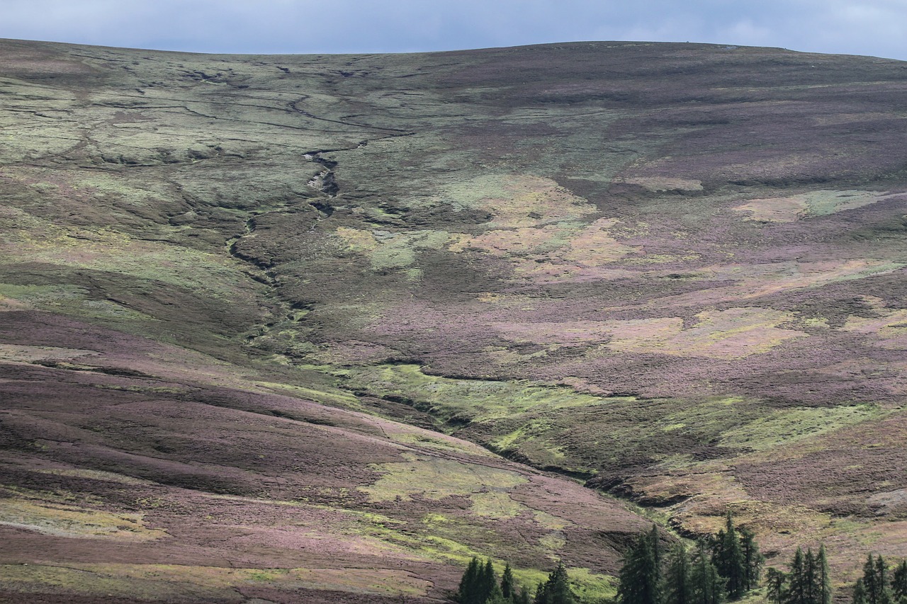 highlands and islands scotland clouds free photo