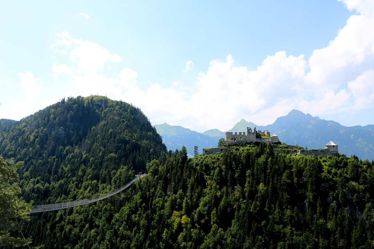 highline179  suspension bridge  austria free photo