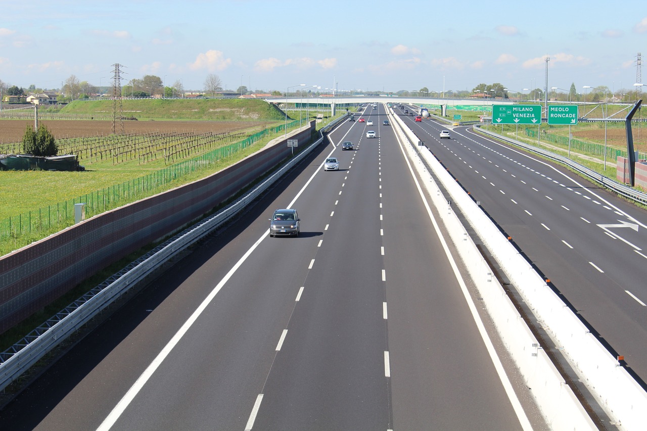 highway lanes transport free photo