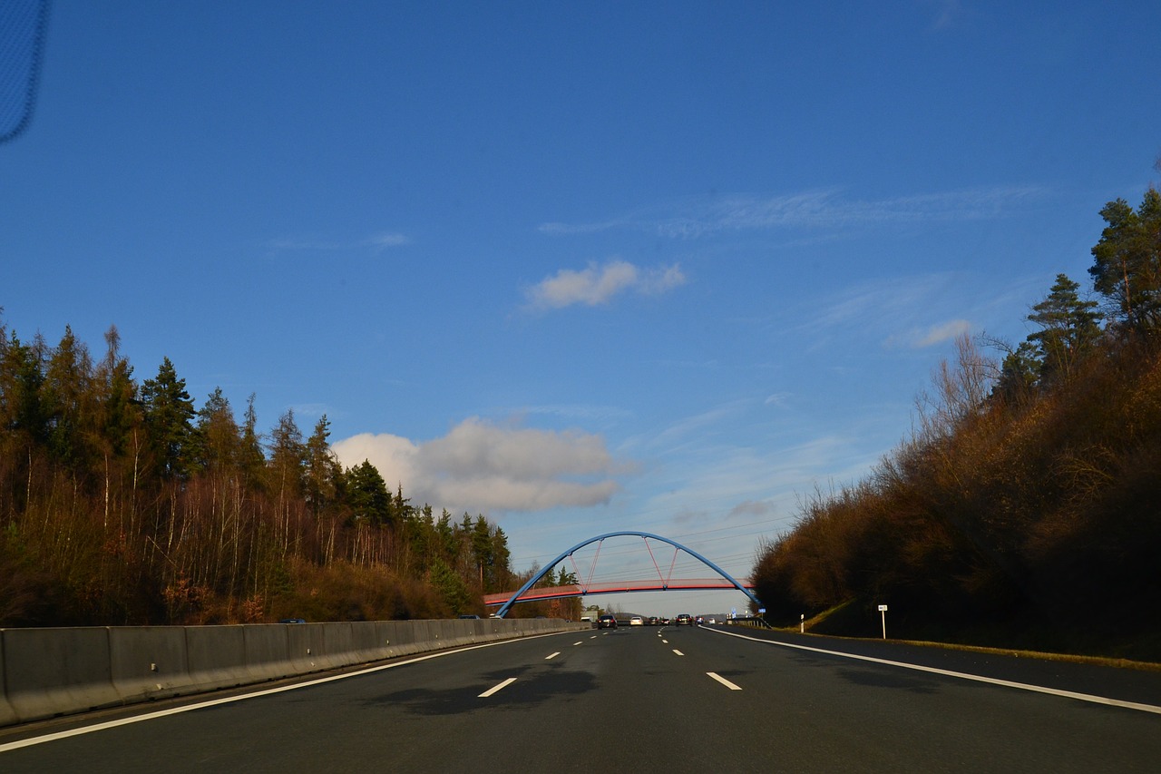 highway overtaking fast lane free photo