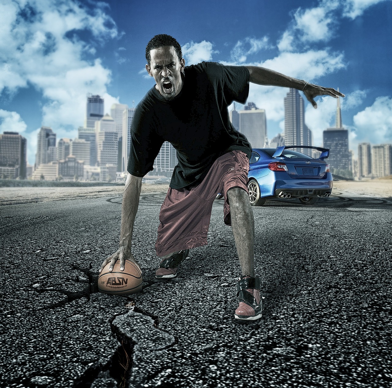 highway sports basketball free photo