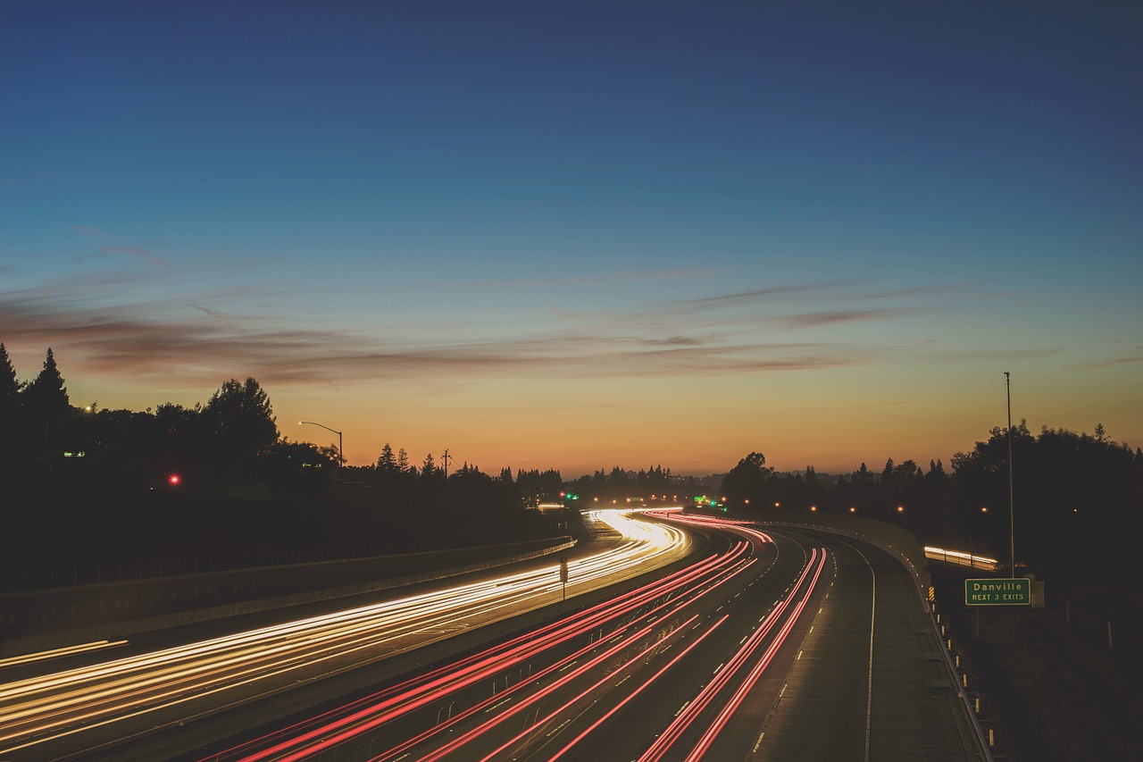 highway speed car free photo